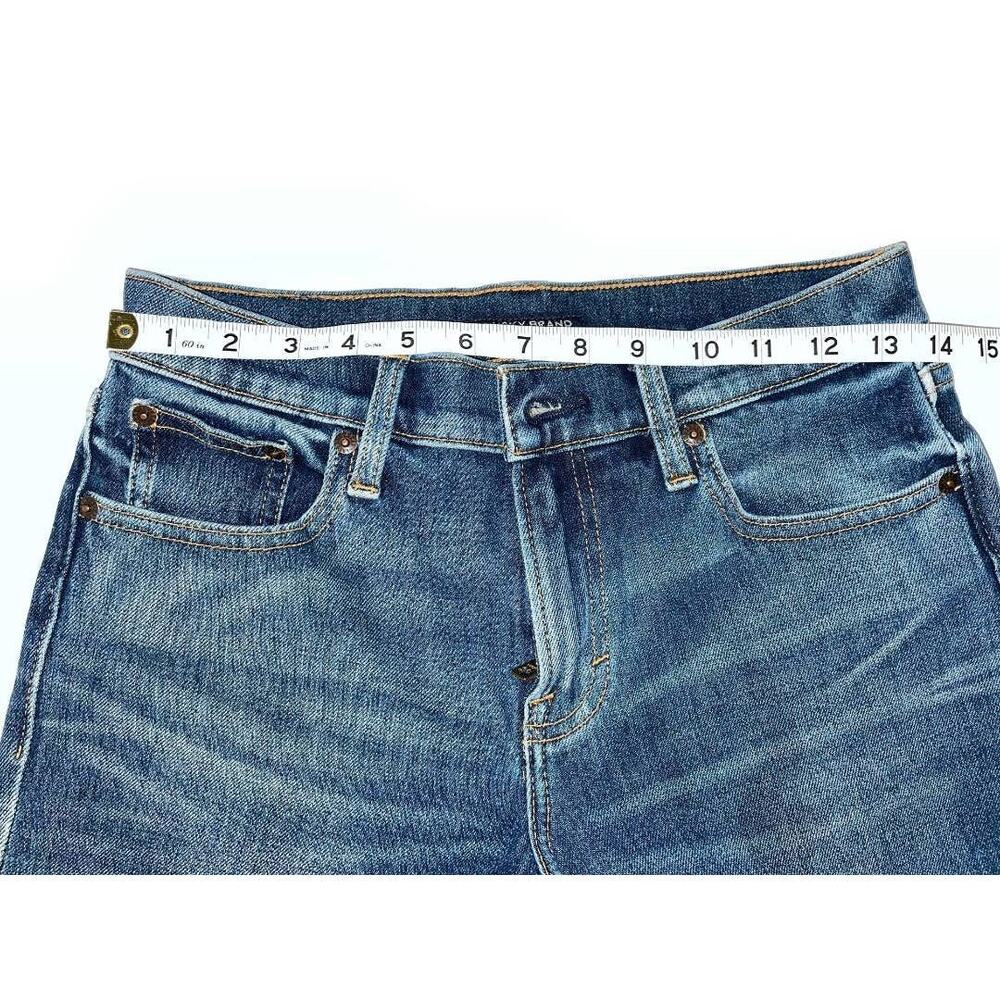 Lucky Brand Womens Sienna Boyfriend Jeans Medium Wash Cropped Size 24 - Picture 4 of 7